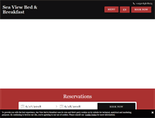 Tablet Screenshot of guestretreatbb.com
